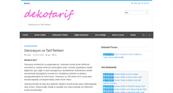 Desktop Screenshot of dekotarif.com